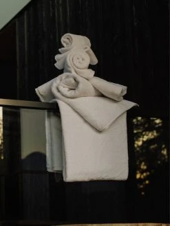 Takasa Home Goods Bath Towel Set - White