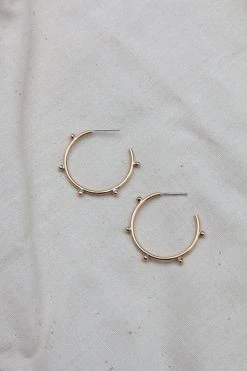 Yewo Jewelry Bentu Recycled Hoop Earrings