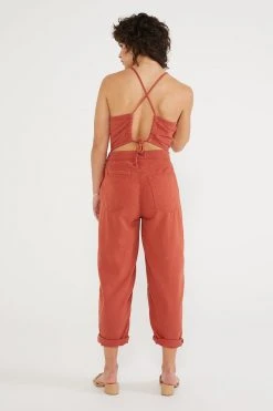 ÉTICA New Arrivals Birdie Halter Jumpsuit - Bossa Nova