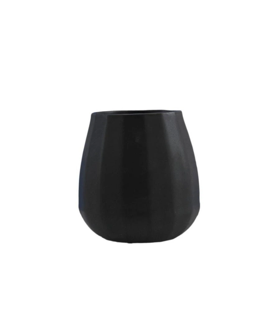 The Bright Angle Kitchen + Dining Black Porcelain Wine Cup 3 The Bright Angle Kitchen + Dining Black Porcelain Wine Cup