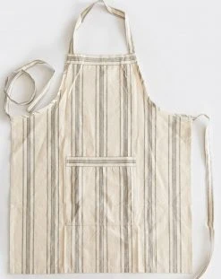 Will & Atlas Black Stripe Apron Home Goods