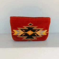 MZ Fair Trade Accessories Blood Moon Wool Clutch Bag