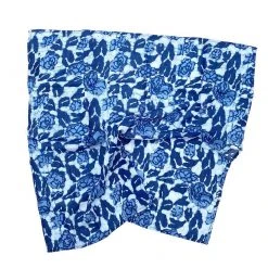 Ichcha Blue Floral Bandana