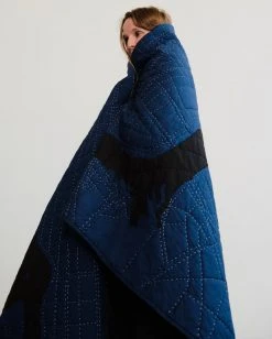 Haptic Lab Boston Map Throw Quilt