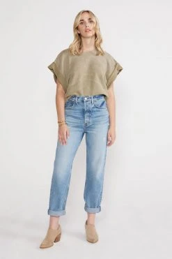 ÉTICA Bryce Pinch Waist Boyfriend Jeans - Canyon Reef New Arrivals 9 ÉTICA Bryce Pinch Waist Boyfriend Jeans - Canyon Reef New Arrivals