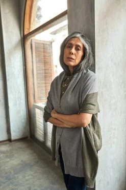 No Nasties Button Poncho Wrap Scarf