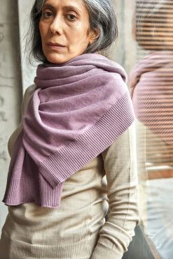 No Nasties Button Poncho Wrap Scarf