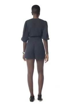 Synergy Organic Clothing Best Sellers Cadence Romper - Black