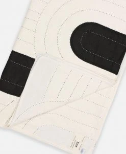 Anchal Canopy Throw Quilt - Charcoal