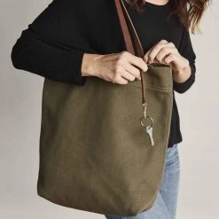 Nisolo Canvas Tote - Olive Green Best Sellers 11 Nisolo Canvas Tote - Olive Green Best Sellers