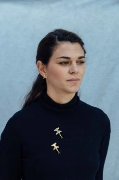 CÂPÂ Jewelry Braulio Hammerhead Shark Recycled Brooch