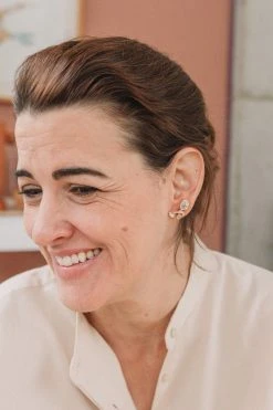 CÂPÂ Jewelry Clavellino Recycled Petal Earrings