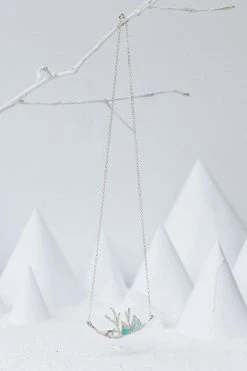 CÂPÂ Jewelry Tundra Landscape Recycled Necklace