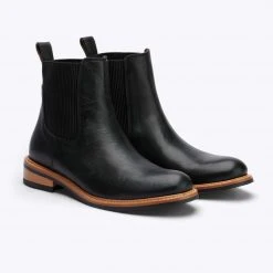 Nisolo Carmen Chelsea Boot - Black Shoes