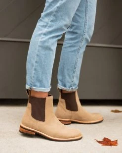 Nisolo Carmen Chelsea Boot - Stone Shoes