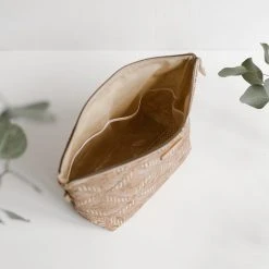 Carry Courage Best Sellers Adventurer Cork Cosmetics Bag - Cream