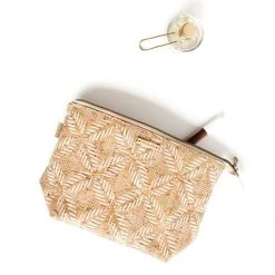 Carry Courage Best Sellers Adventurer Cork Cosmetics Bag - Cream