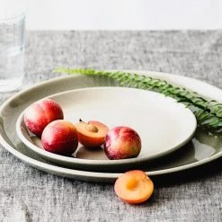 Carthage.Co Kitchen + Dining La Marsa Stoneware Dessert Plate Set 18 Carthage.Co Kitchen + Dining La Marsa Stoneware Dessert Plate Set