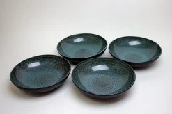Carthage.Co Kitchen + Dining Zaghwan Stoneware Pasta Bowl Set