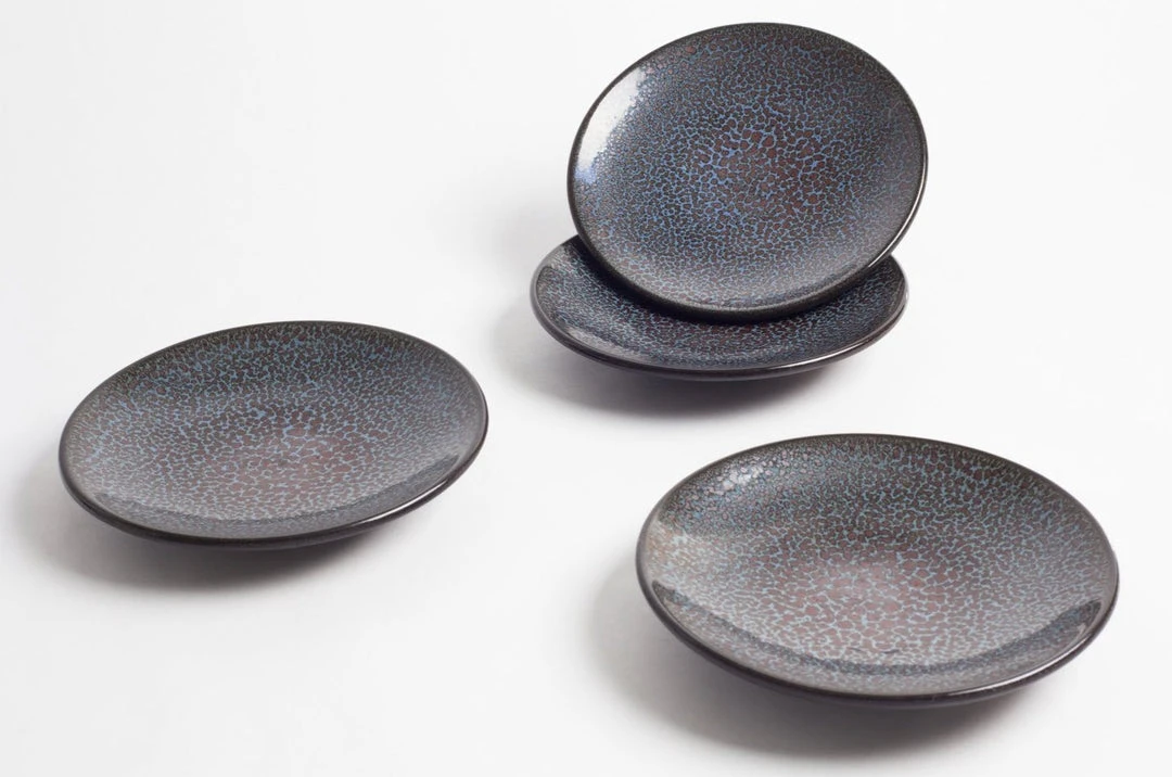 Carthage.Co Zaghwan Stoneware Bread Plate Set 3 Carthage.Co Zaghwan Stoneware Bread Plate Set