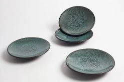 Carthage.Co Zaghwan Stoneware Bread Plate Set