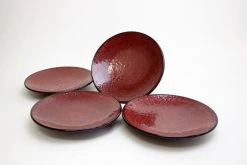 Carthage.Co Zaghwan Stoneware Dessert Plate Set Kitchen + Dining