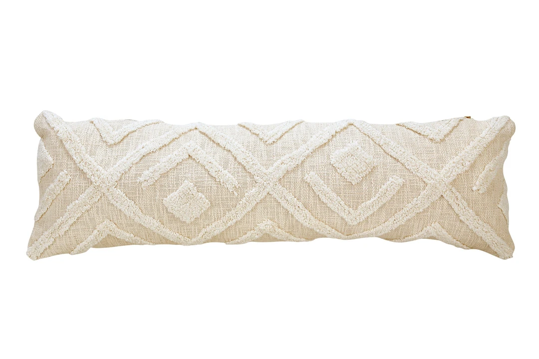 Casa Amarosa Tufted XL Lumbar Pillow Cover Home Goods 5 Casa Amarosa Tufted XL Lumbar Pillow Cover Home Goods