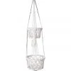 Ceremonia Best Sellers Double Basket Plant Hanger - Cream 2 Ceremonia Best Sellers Double Basket Plant Hanger - Cream