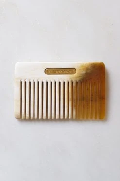 Hathorway Chai Horn Pocket Hair And Beard Comb - Light Horn Accessories