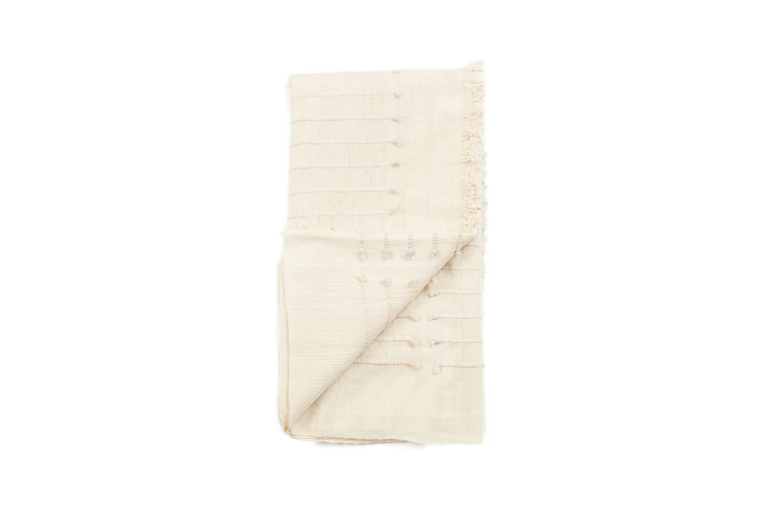 Studio Variously Chalk Merino Throw Blanket 16 Studio Variously Chalk Merino Throw Blanket