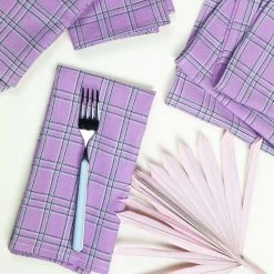 Archive New York Chiapas Plaid Napkin Set
