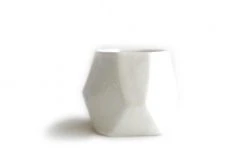 Lauren HB Studio Chisel Porcelain Cup Kitchen + Dining