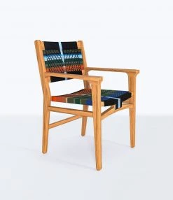 Masaya & Co. Chontales Arm Chair - Mot Mot Pattern