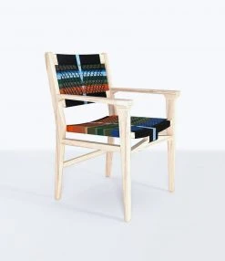 Masaya & Co. Chontales Arm Chair - Mot Mot Pattern