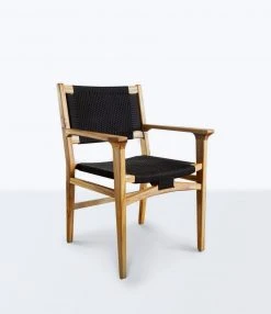 Masaya & Co. Chontales Arm Chair - Solid Black Furniture