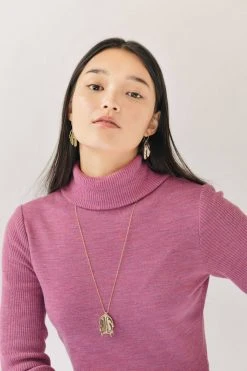 L.Greenwalt Jewelry Special Occasion Christmas Cactus Necklace