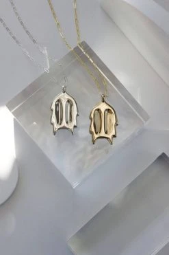 L.Greenwalt Jewelry Special Occasion Christmas Cactus Necklace