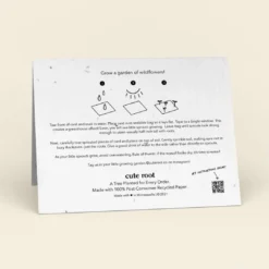 Cute Root Made In USA Christmas Trees Plantable Cards - 10 Pack