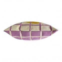 Leah Singh New Arrivals Circle Grid Reversible Throw Pillow Cover