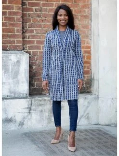 Passion Lilie Clothing Classic Plaid Fleece Coat