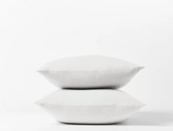 Coyuchi Cloud Brushed Flannel Sheet Set - Alpine White