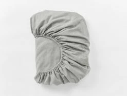 Coyuchi Home Goods Cloud Brushed Flannel Sheet Set - Pale Gray Heather 12 Coyuchi Home Goods Cloud Brushed Flannel Sheet Set - Pale Gray Heather