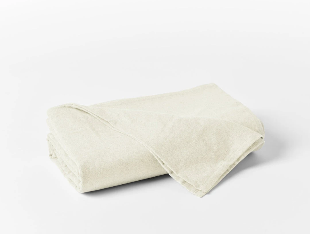 Coyuchi Cloud Brushed Flannel Sheet Set - Undyed 5 Coyuchi Cloud Brushed Flannel Sheet Set - Undyed