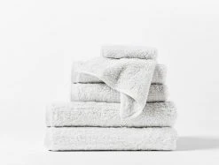 Coyuchi Cloud Loom Towels - Alpine White