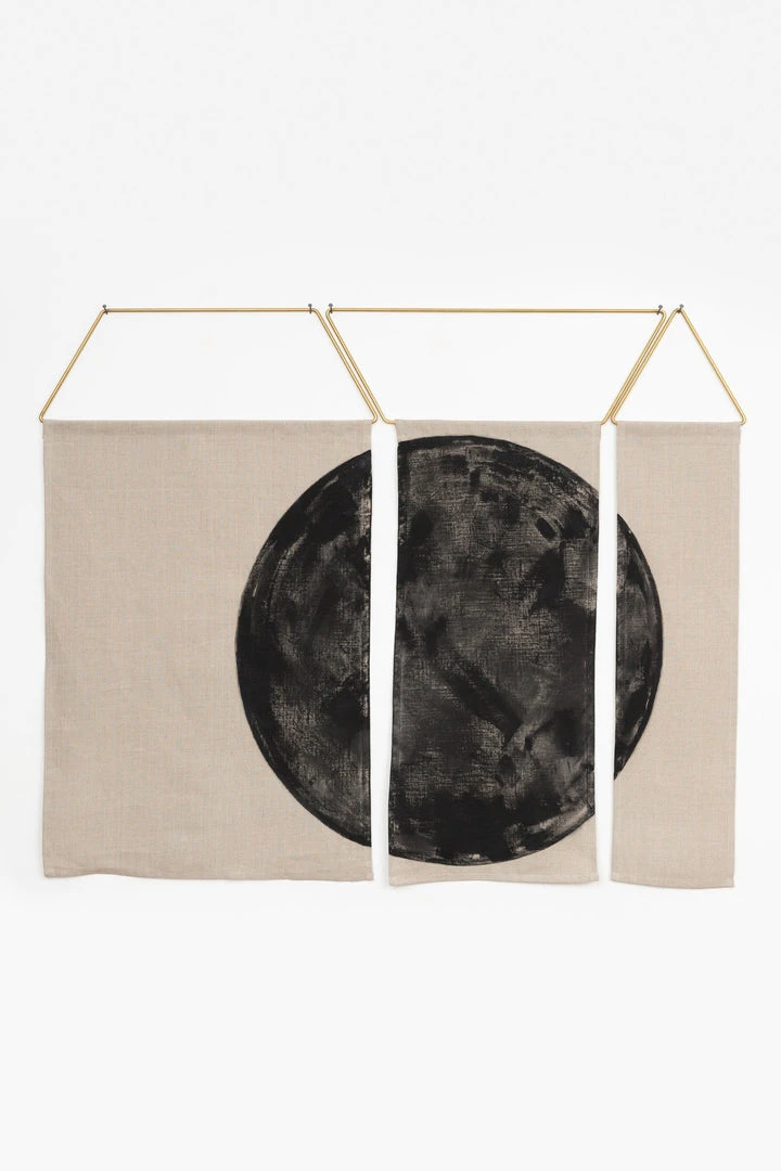 Conejo & Co Ballena Wall Hanging - Black Home Goods 3 Conejo & Co Ballena Wall Hanging - Black Home Goods