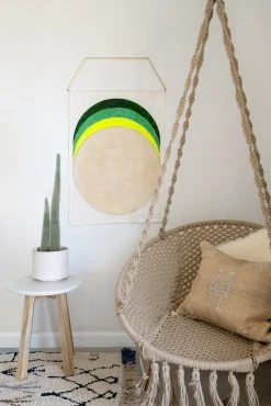 Conejo & Co Eclipse Wall Hanging - Fern