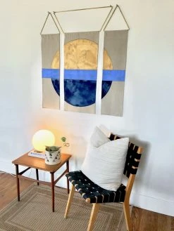 Conejo & Co Mitad Wall Hanging - Ocean