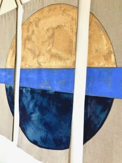 Conejo & Co Mitad Wall Hanging - Ocean