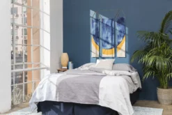 Conejo & Co Zorro Wall Hanging - Blue, Yellow And Beige 9 Conejo & Co Zorro Wall Hanging - Blue, Yellow And Beige