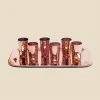Sertodo Copper Copper Tequilero Shot Cup Flight Set Kitchen + Dining 1 Sertodo Copper Copper Tequilero Shot Cup Flight Set Kitchen + Dining